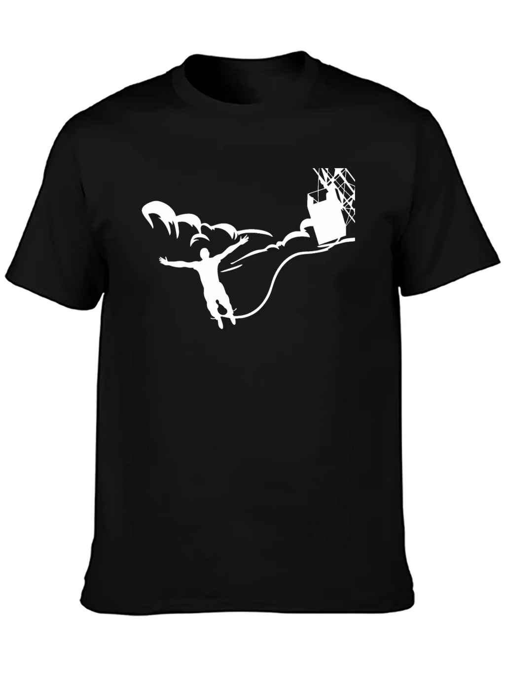 Jump Style Funny Breathable Graphic T-Shirt – Perfect For Casual Days
