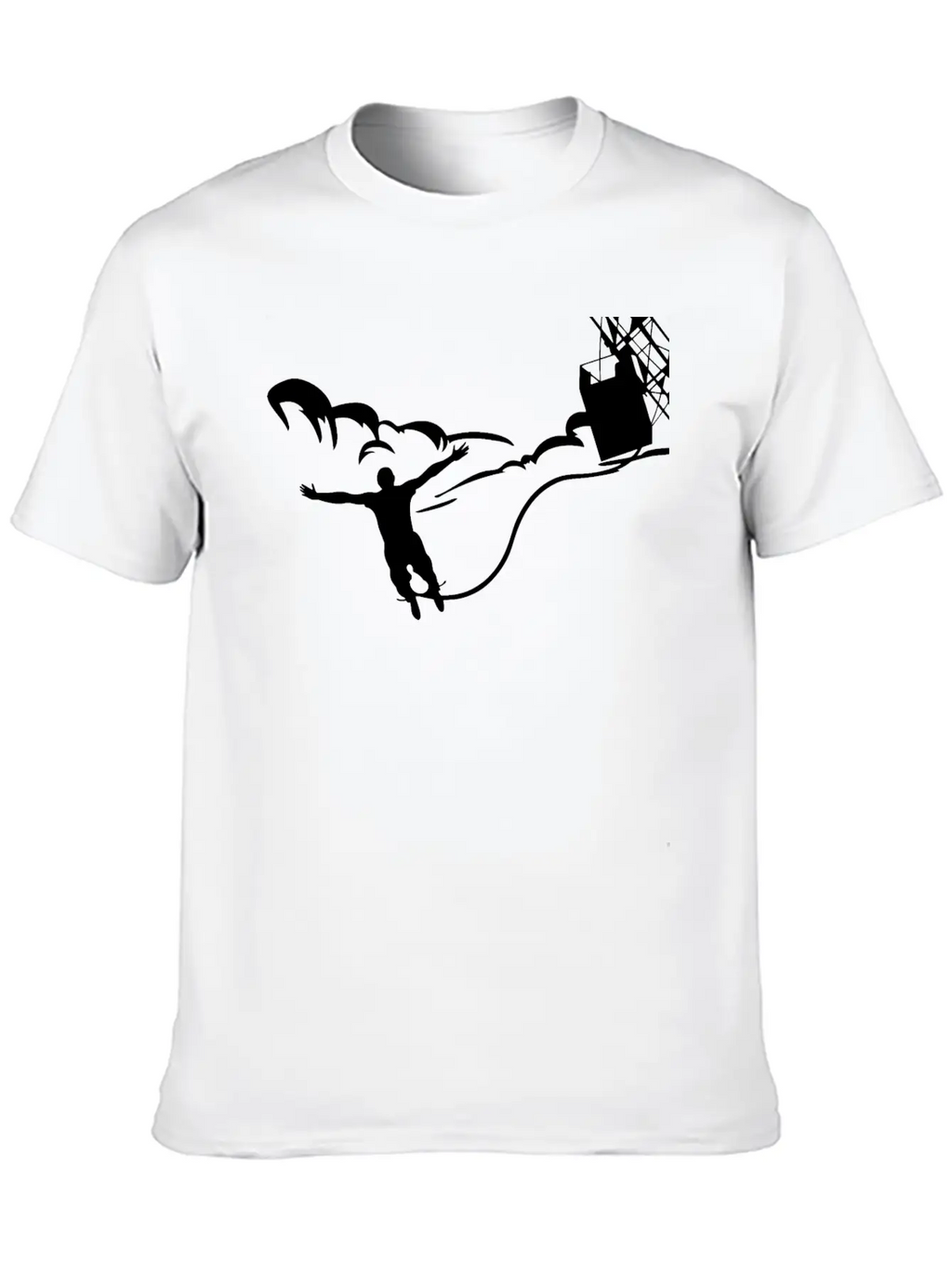 Jump Style Funny Breathable Graphic T-Shirt – Perfect For Casual Days