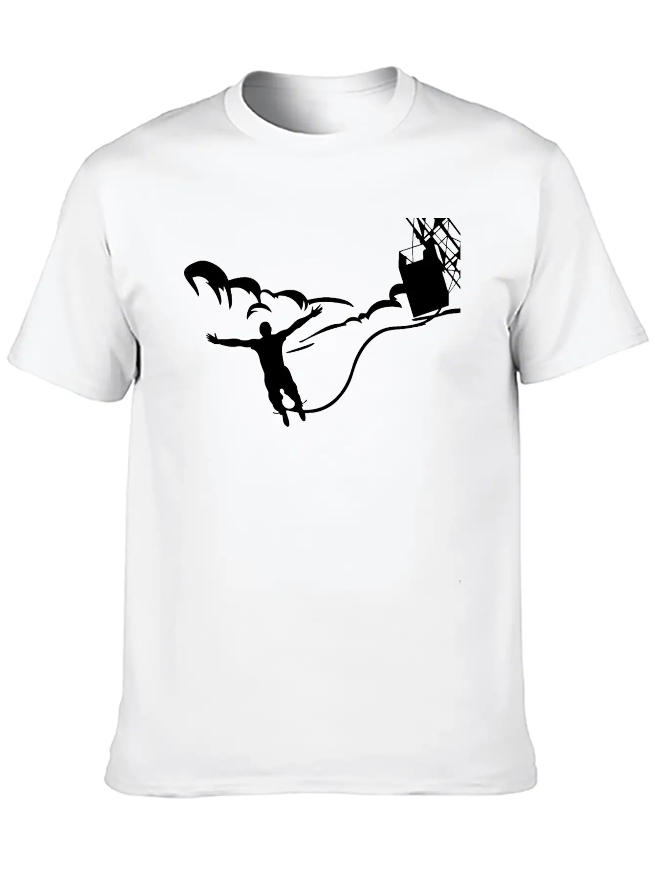 Jump Style Funny Breathable Graphic T-Shirt – Perfect For Casual Days