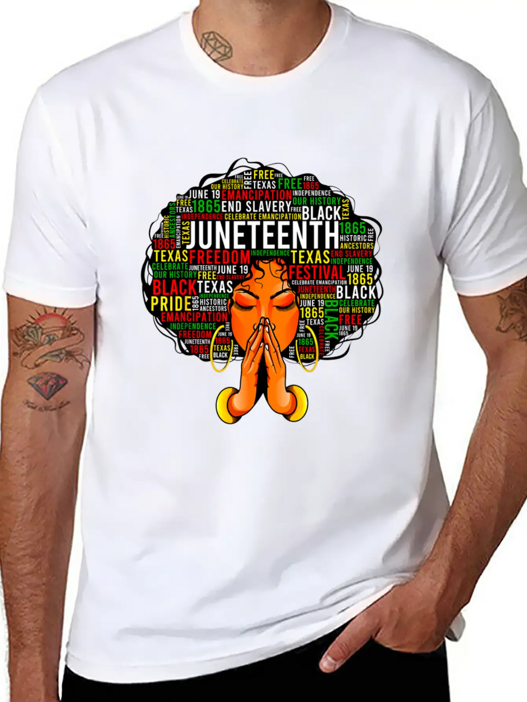 Juneteenth Melanin Black Women Natural Hair Afro Unisex Casual T-Shirt – Clean Design For Daily Comfort