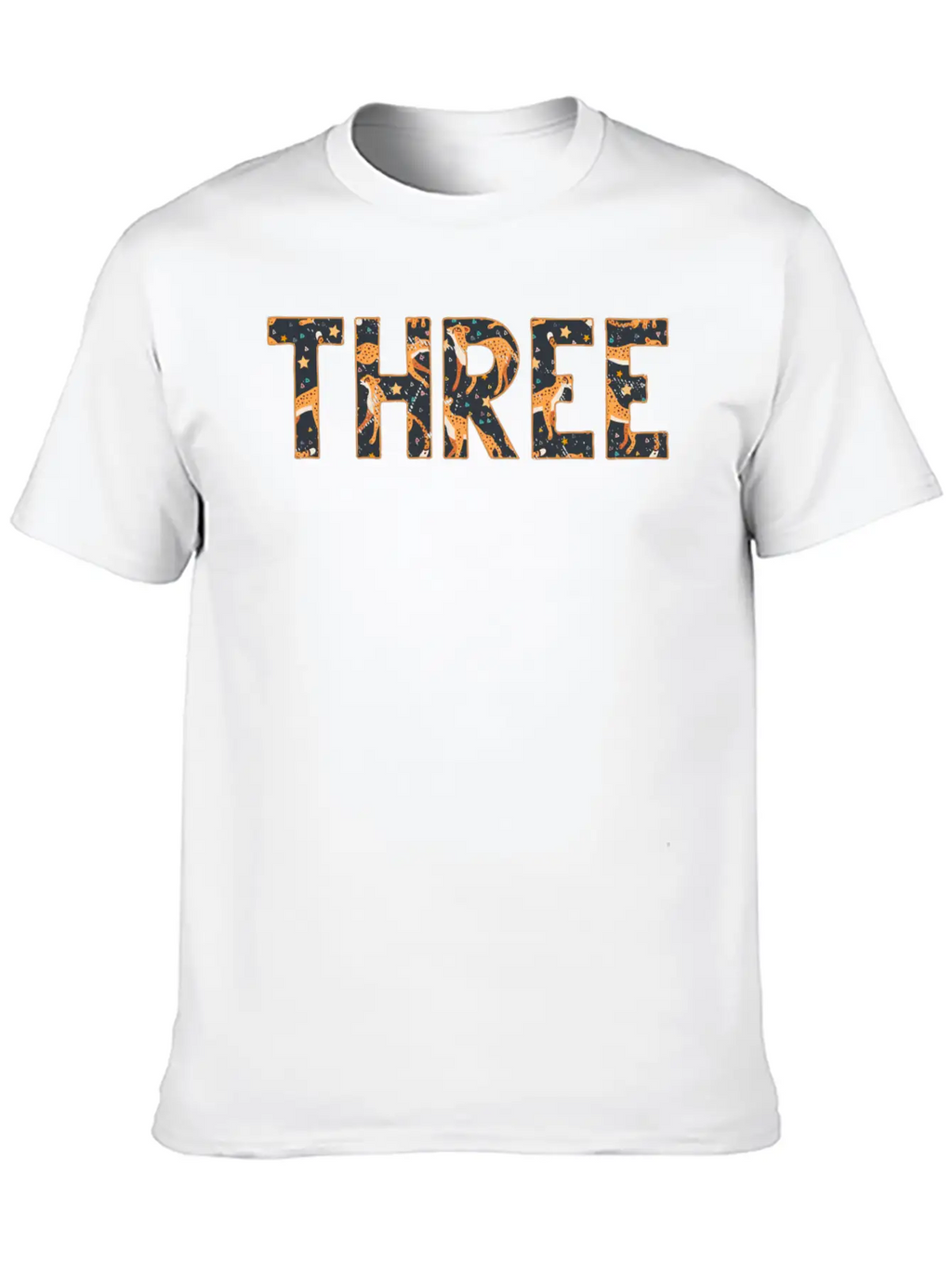 Jungle Birthday Kids Zoo Animal 3 Years Old Classic Cotton Tee – Unisex Comfort For Any Season