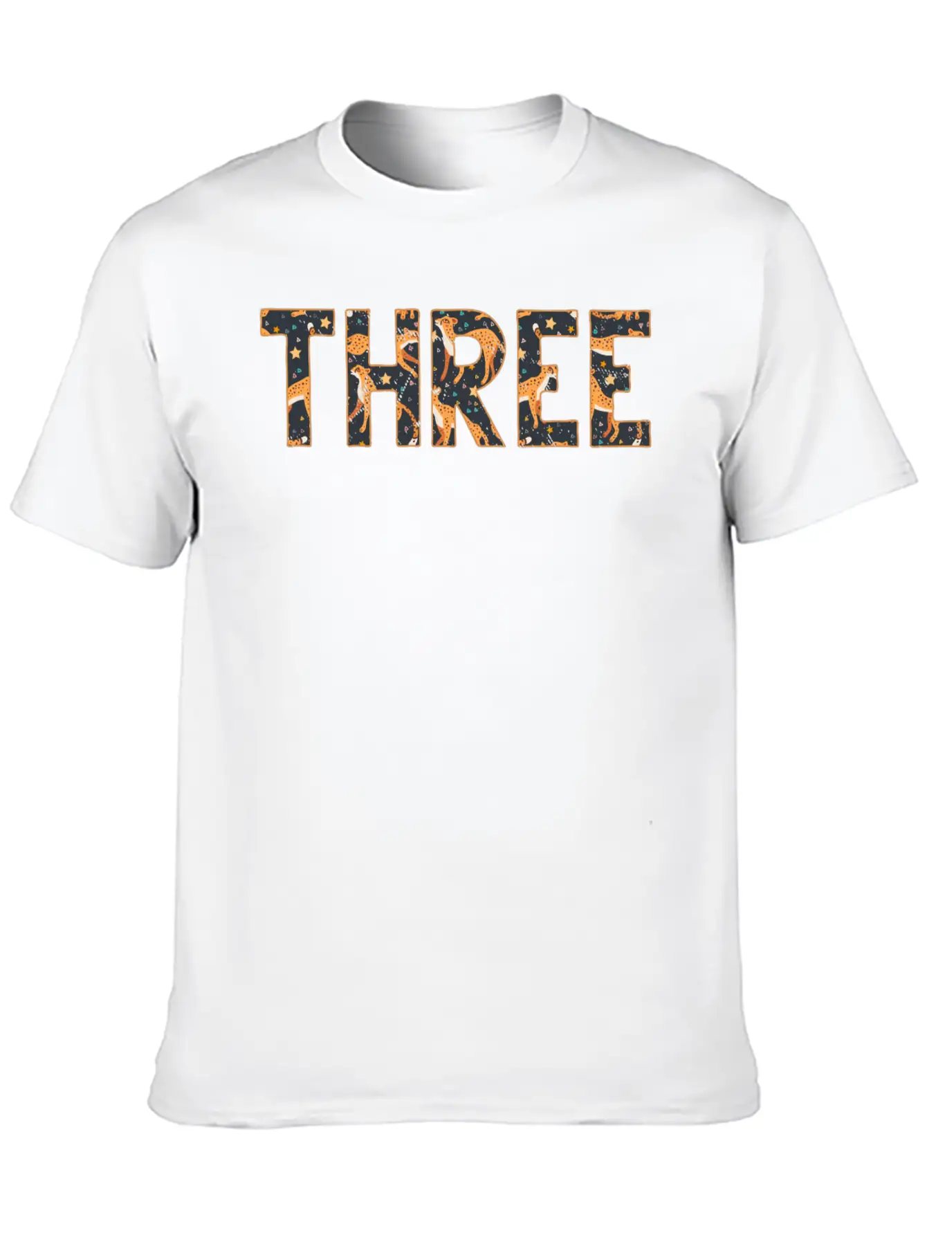 Jungle Birthday Kids Zoo Animal 3 Years Old Classic Cotton Tee – Unisex Comfort For Any Season