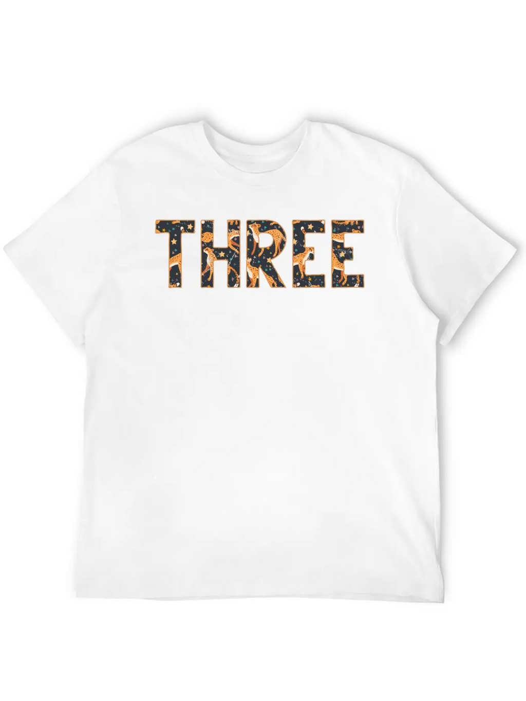Jungle Birthday Kids Zoo Animal 3 Years Old Classic Cotton Tee – Unisex Comfort For Any Season