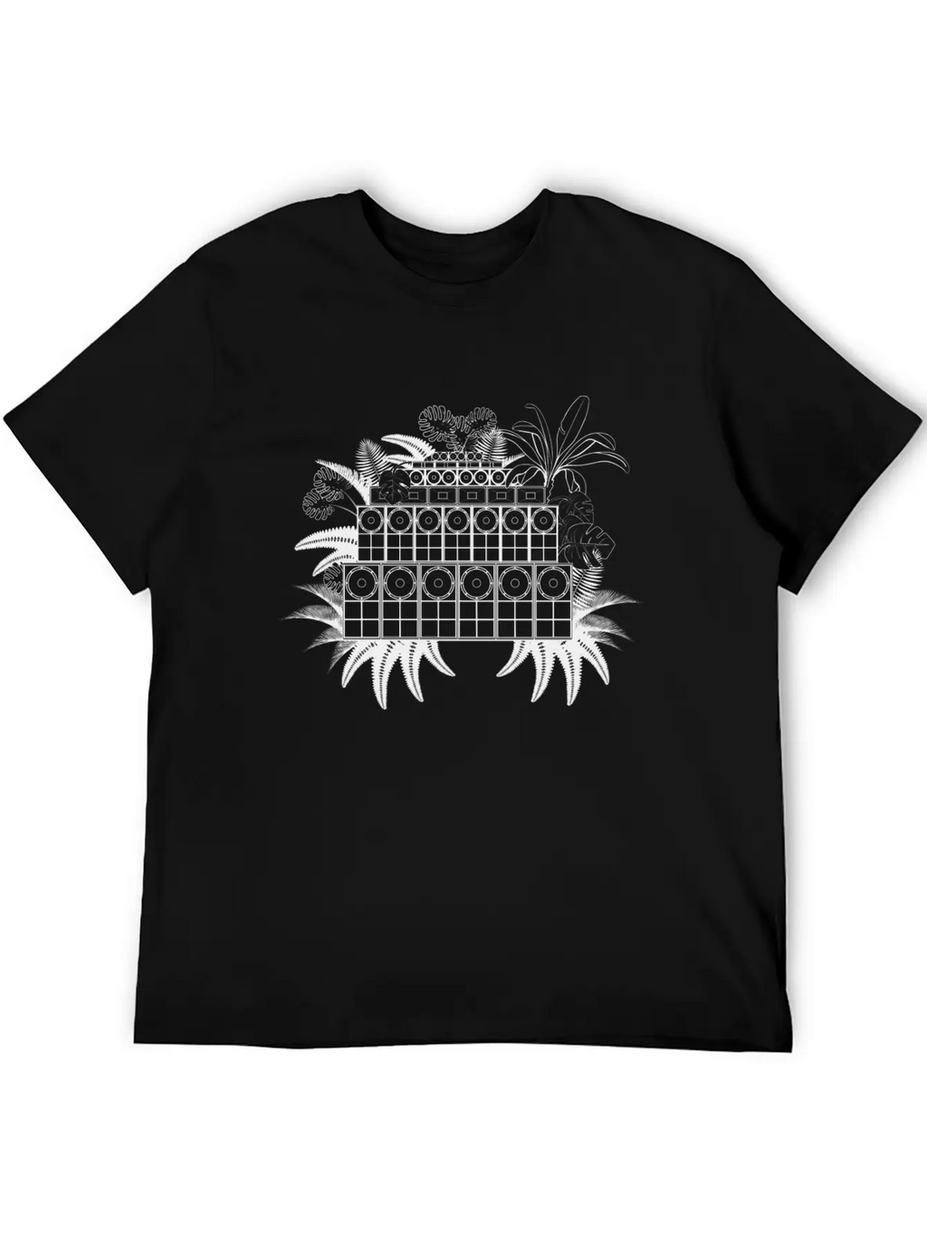 Jungle Soundsystem Essential Cotton Tee For Daily Outfits – Unisex Style