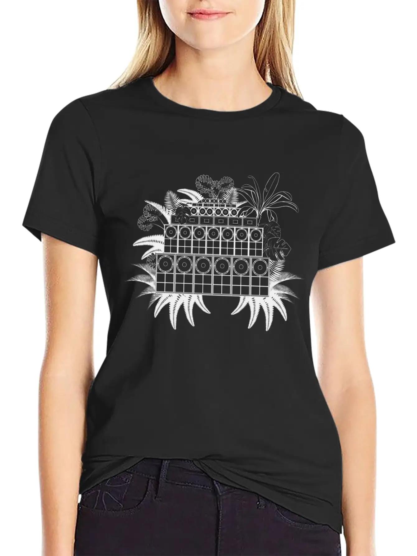 Jungle Soundsystem Essential Cotton Tee For Daily Outfits – Unisex Style
