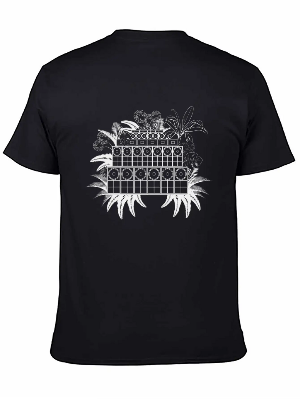 Jungle Soundsystem Essential Cotton Tee For Daily Outfits – Unisex Style