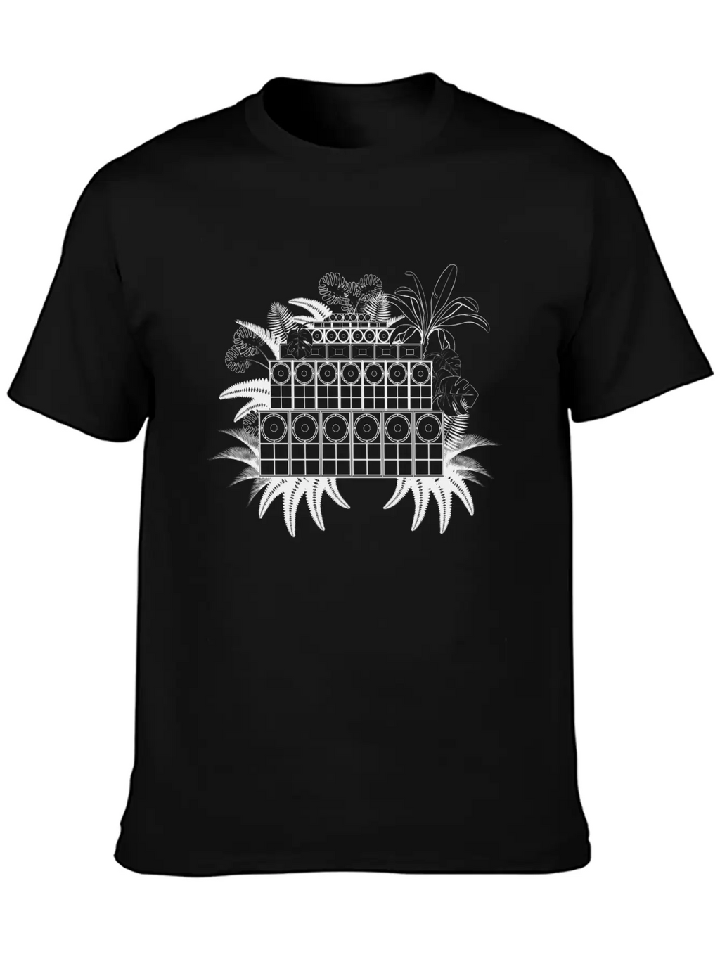 Jungle Soundsystem Essential Cotton Tee For Daily Outfits – Unisex Style