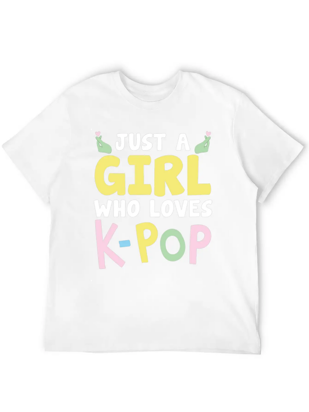 Just A Girl Who Loves K-Pop Classic Cotton Tee – Unisex Comfort For Any Season