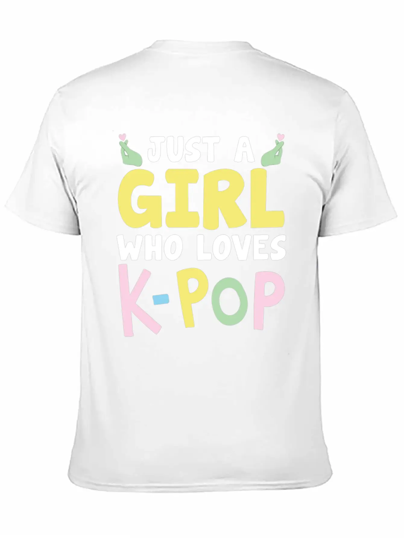 Just A Girl Who Loves K-Pop Classic Cotton Tee – Unisex Comfort For Any Season