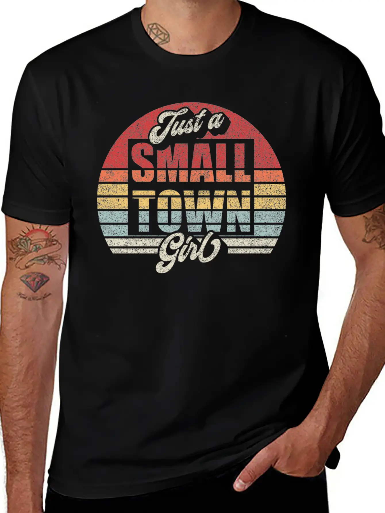 Just A Small Town Timeless Short Sleeve Tee – Comfy And Minimalist Design