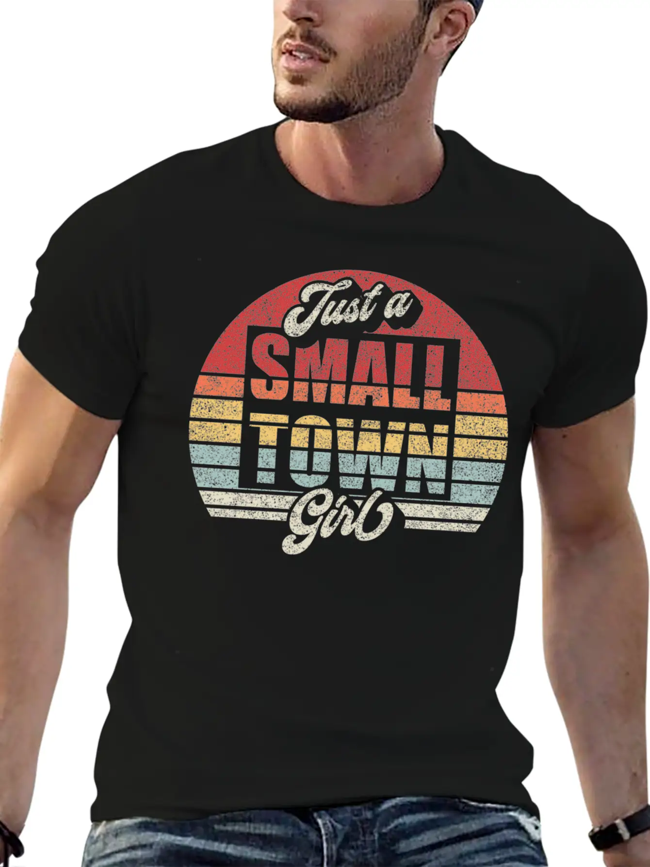 Just A Small Town Timeless Short Sleeve Tee – Comfy And Minimalist Design