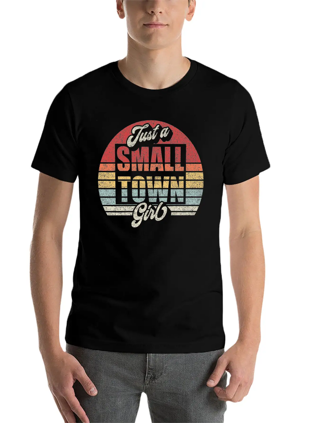 Just A Small Town Timeless Short Sleeve Tee – Comfy And Minimalist Design