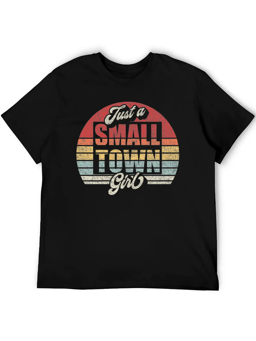 Just A Small Town Timeless Short Sleeve Tee – Comfy And Minimalist Design