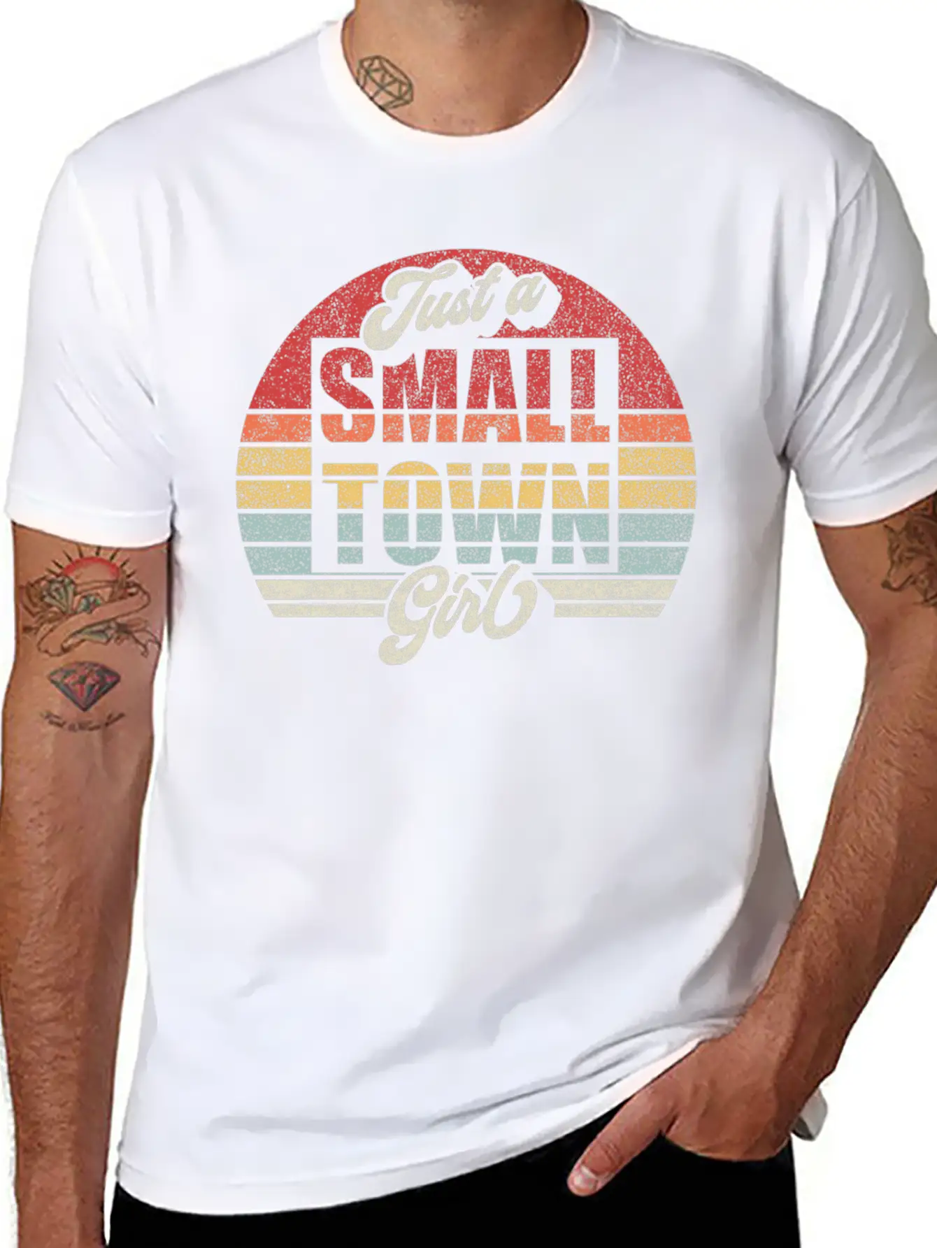 Just A Small Town Timeless Short Sleeve Tee – Comfy And Minimalist Design