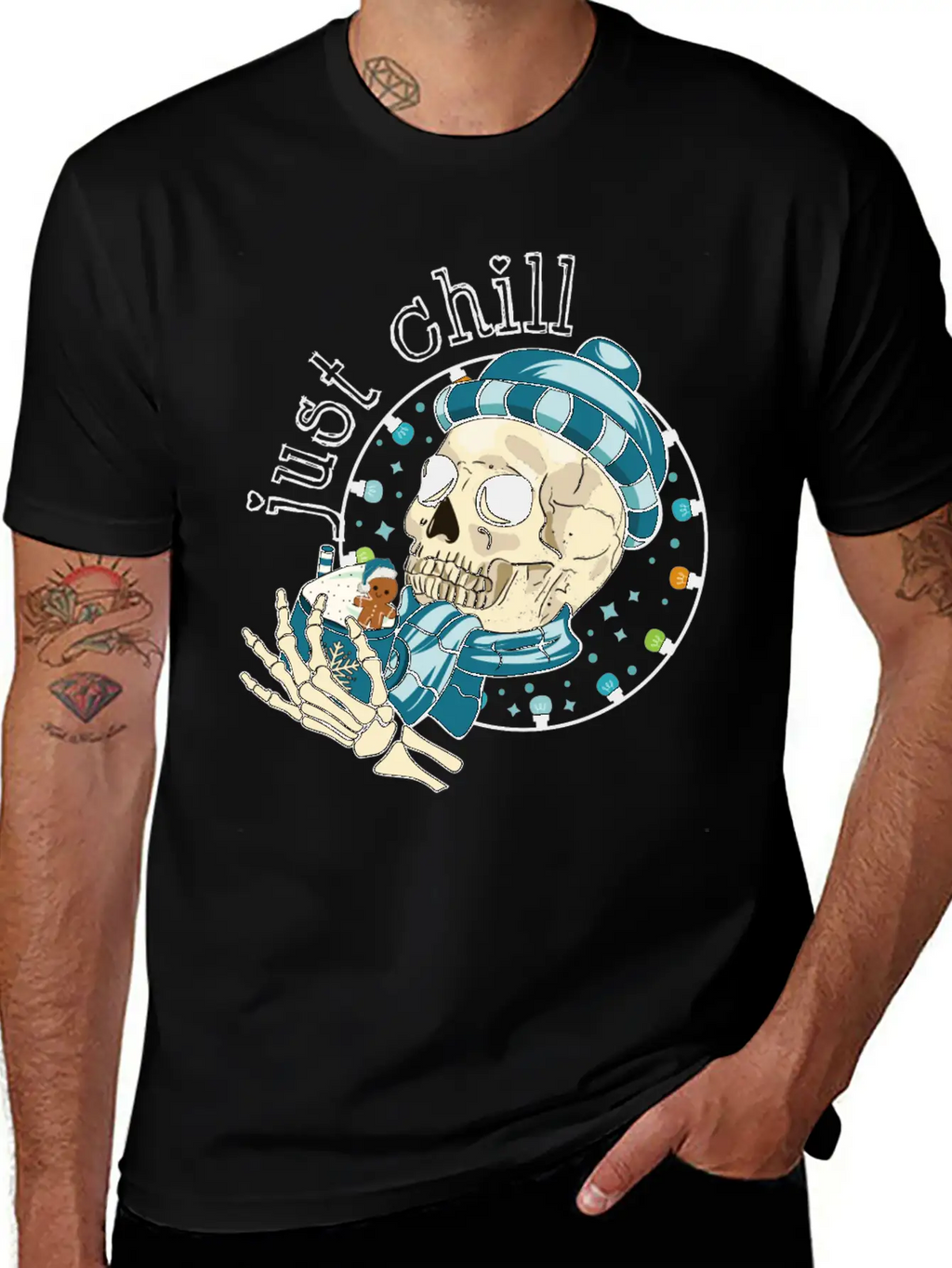 Just Chill Relaxed Everyday Tee – Lightweight And Durable Cotton