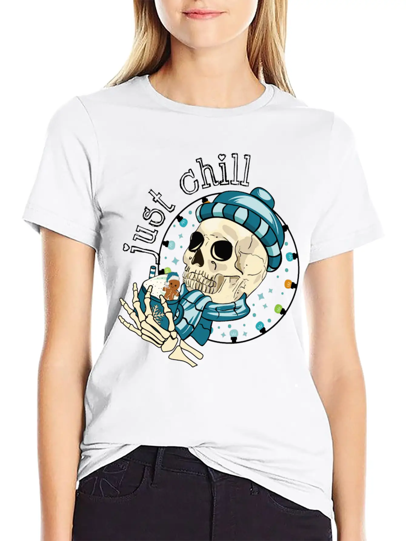 Just Chill Relaxed Everyday Tee – Lightweight And Durable Cotton