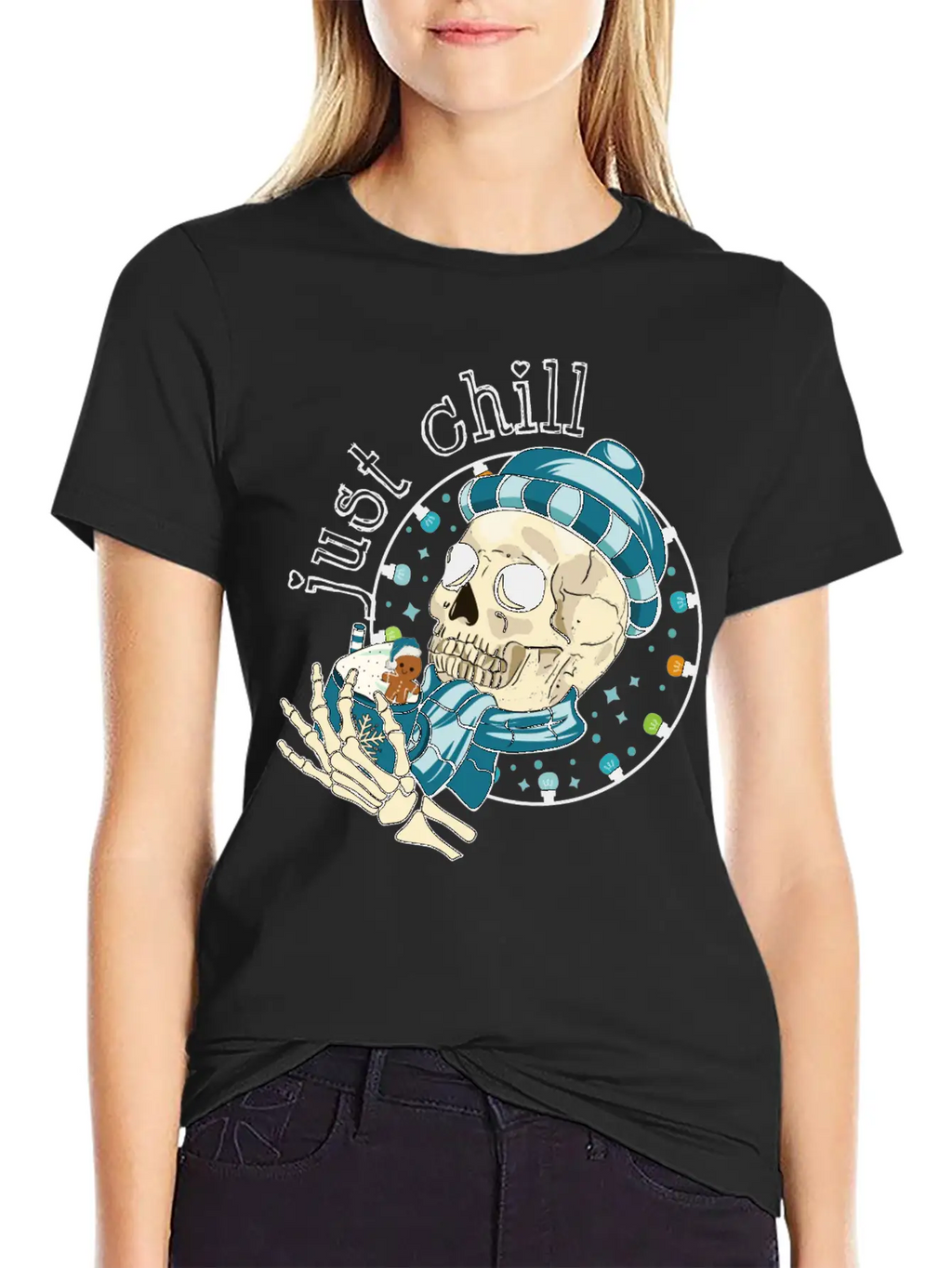 Just Chill Relaxed Everyday Tee – Lightweight And Durable Cotton