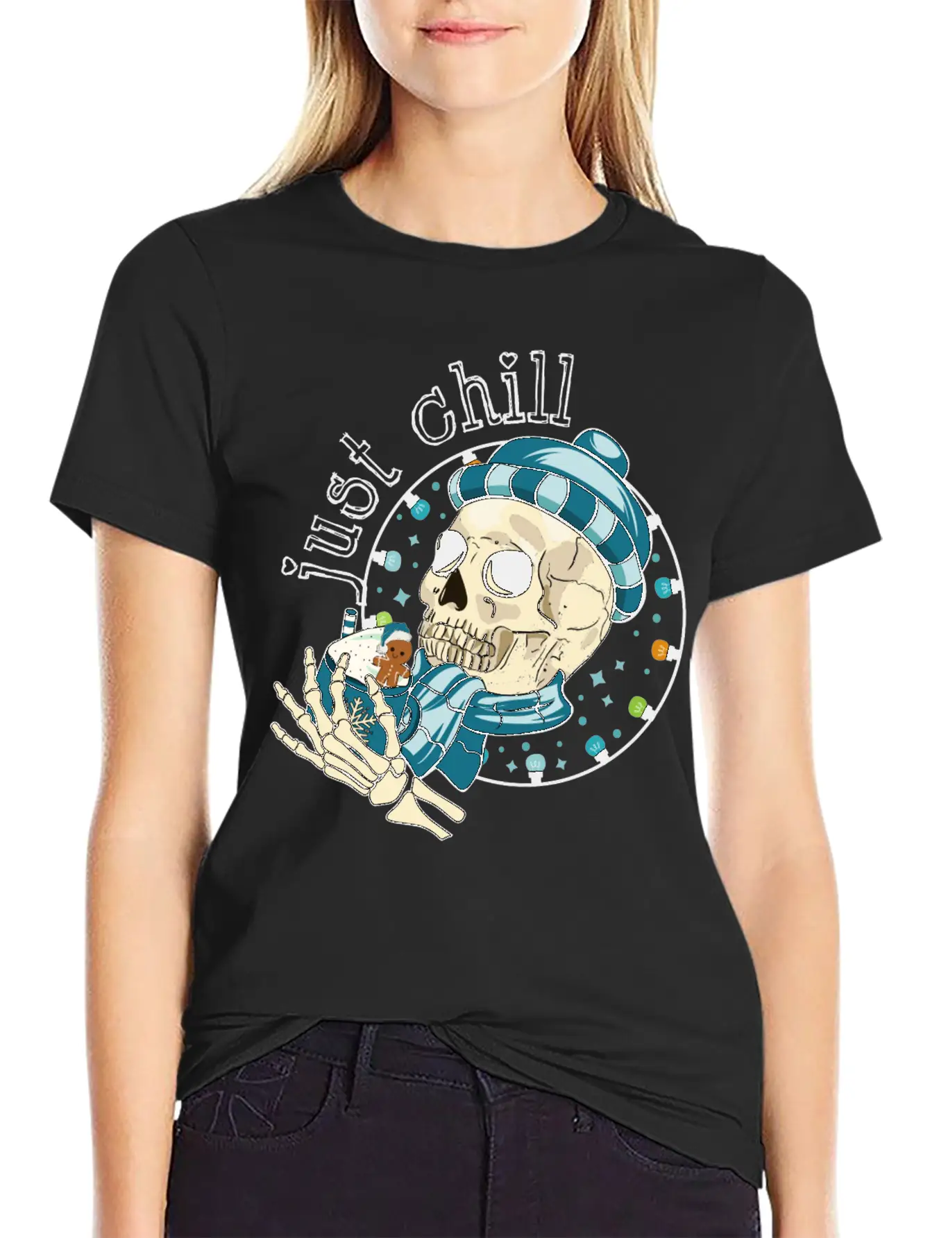 Just Chill Relaxed Everyday Tee – Lightweight And Durable Cotton