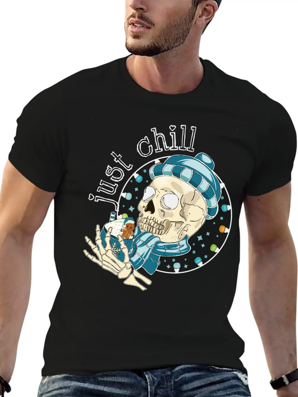 Just Chill Relaxed Everyday Tee – Lightweight And Durable Cotton