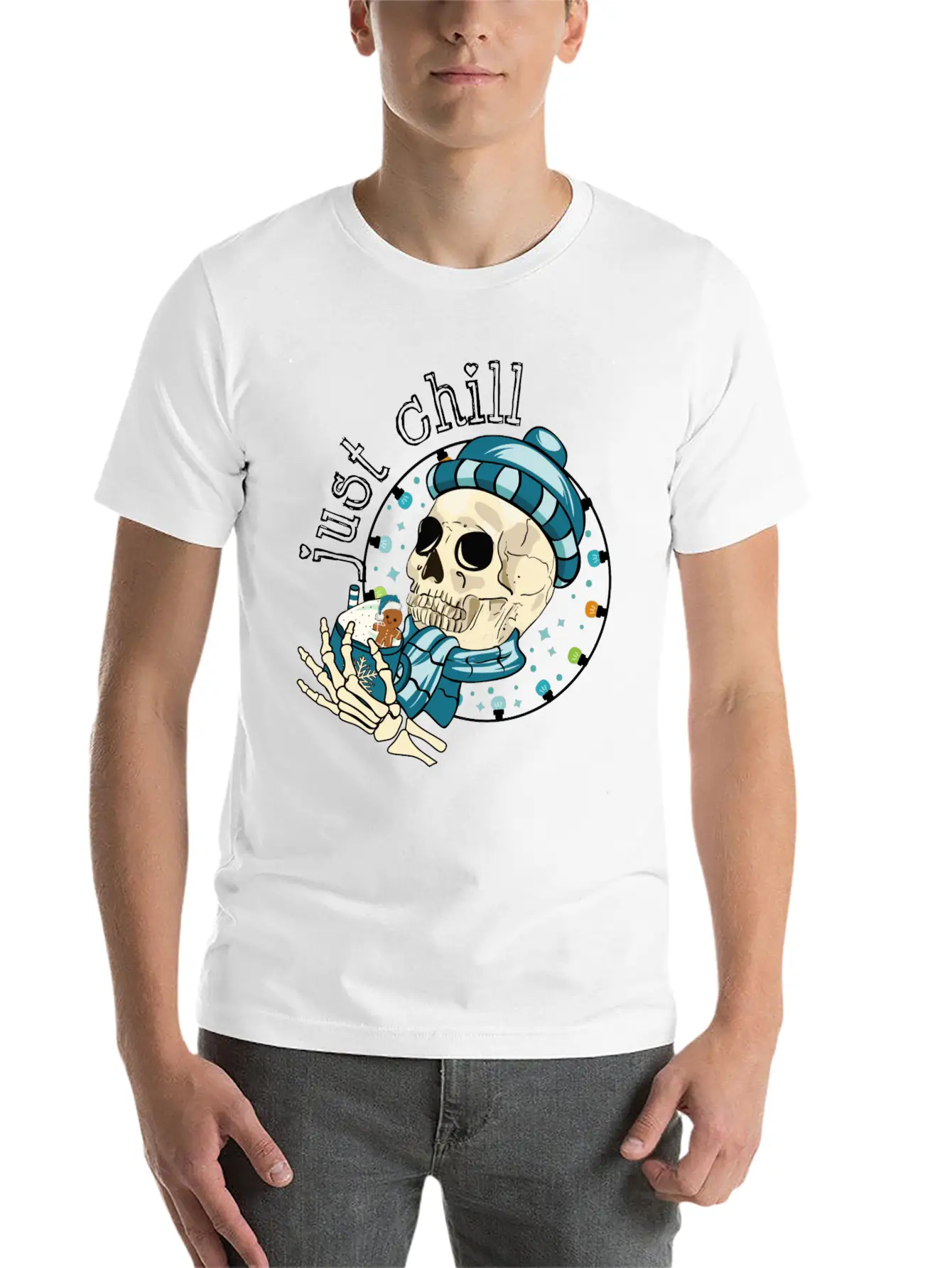 Just Chill Relaxed Everyday Tee – Lightweight And Durable Cotton
