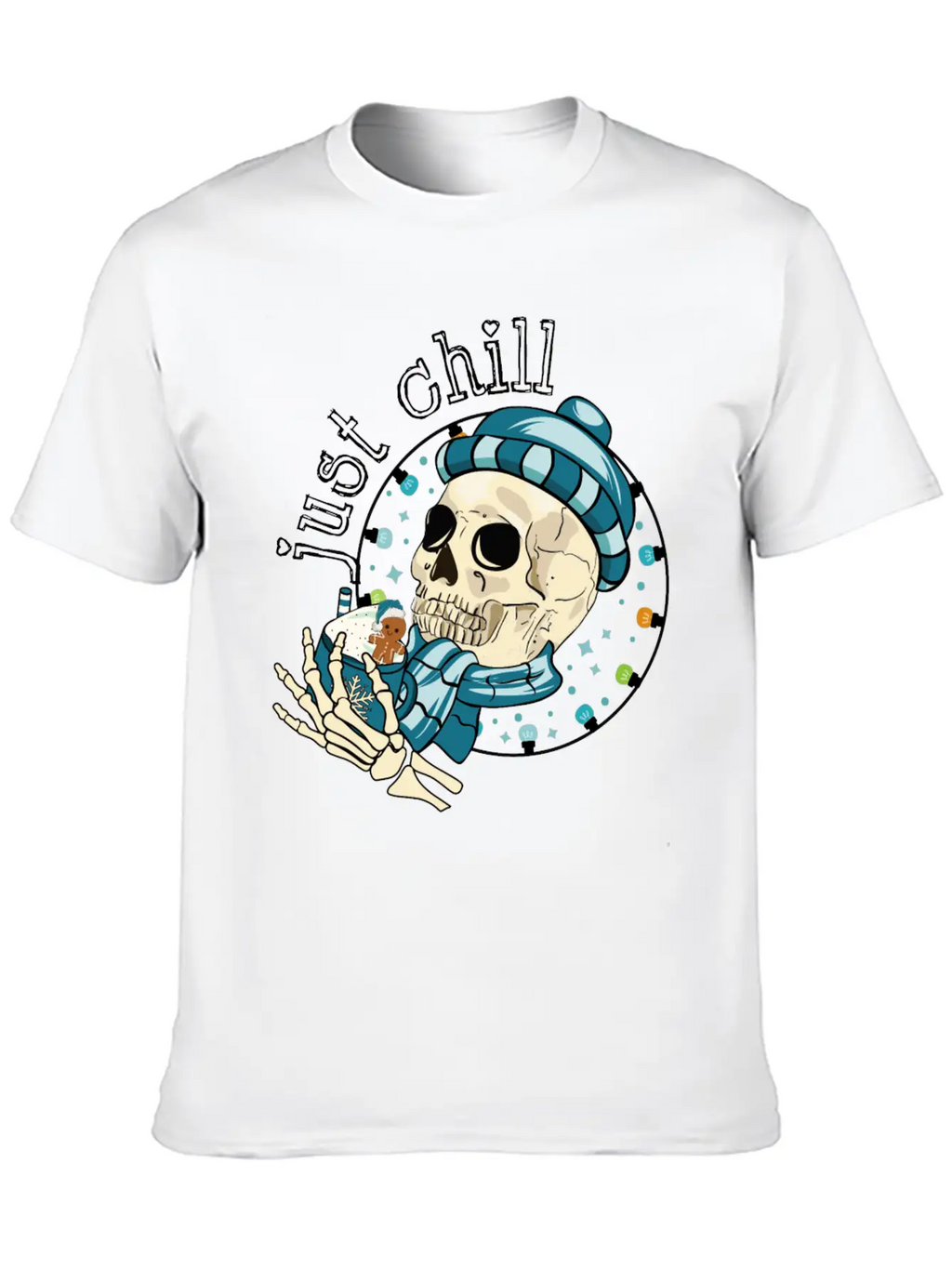Just Chill Relaxed Everyday Tee – Lightweight And Durable Cotton