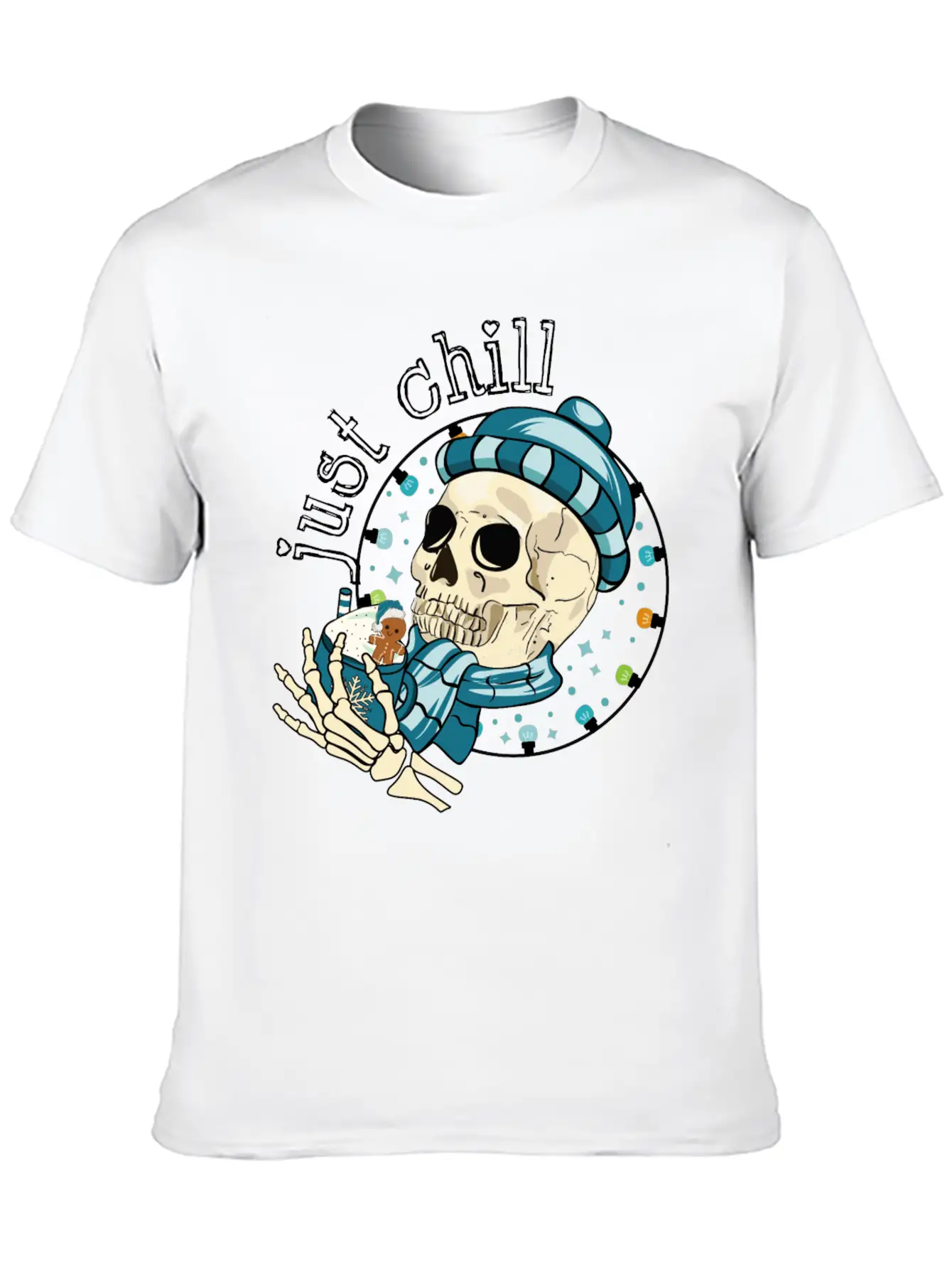 Just Chill Relaxed Everyday Tee – Lightweight And Durable Cotton