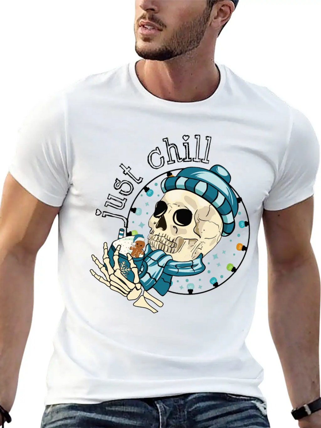 Just Chill Relaxed Everyday Tee – Lightweight And Durable Cotton