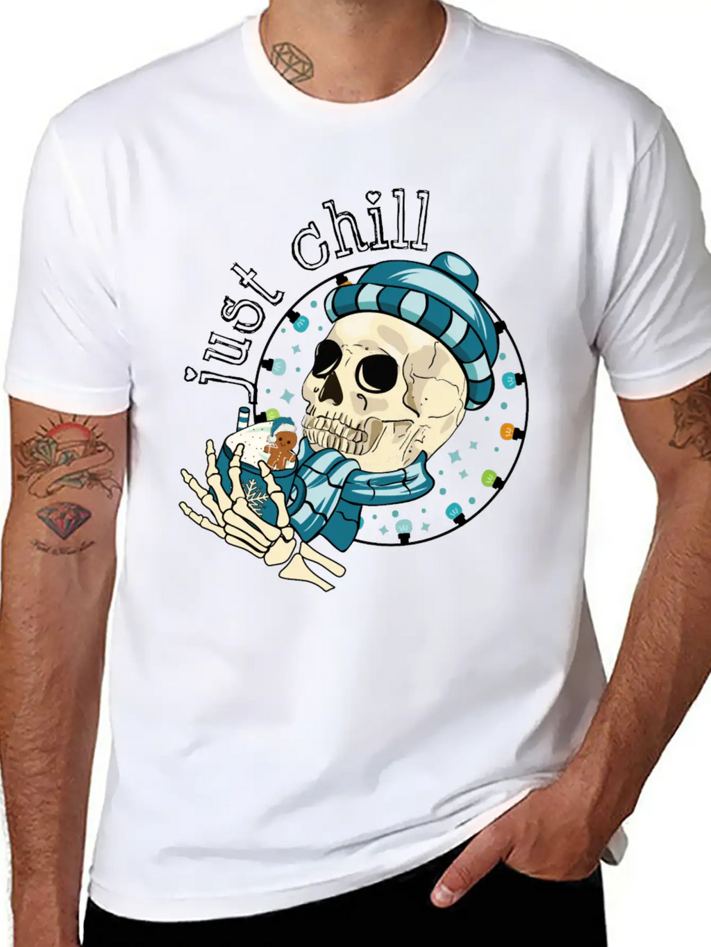 Just Chill Relaxed Everyday Tee – Lightweight And Durable Cotton