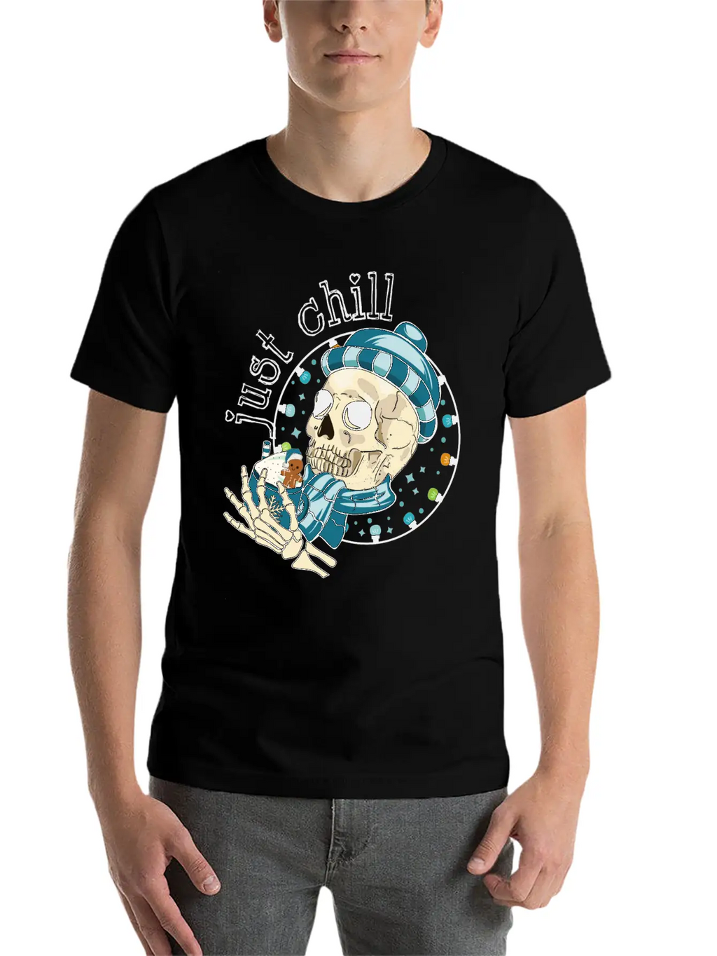 Just Chill Relaxed Everyday Tee – Lightweight And Durable Cotton