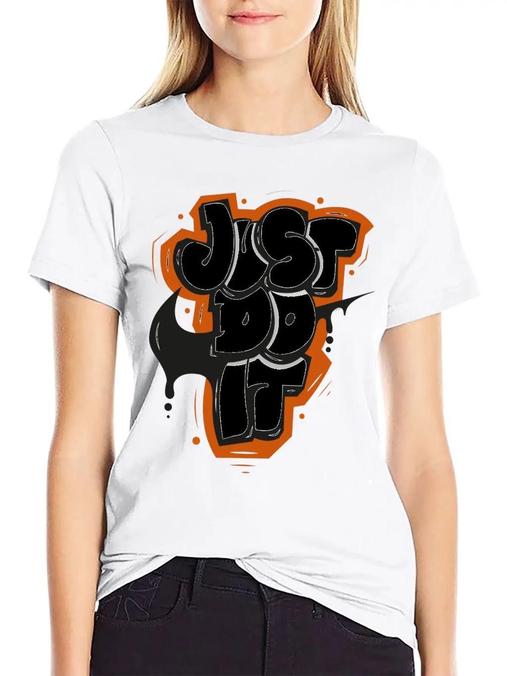 "JUST DO IT" T - SHIRT Stylish Everyday T-Shirt – Unisex Basic Cotton Tee