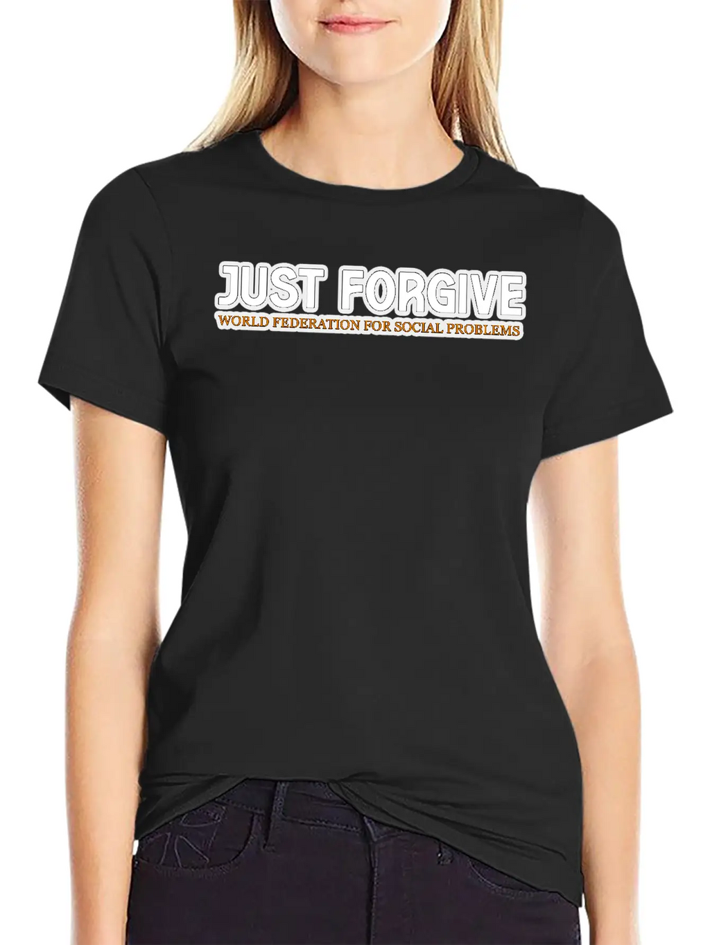 JUST FORGIVE TSHIRT SHIRT Relaxed Everyday Tee – Lightweight And Durable Cotton