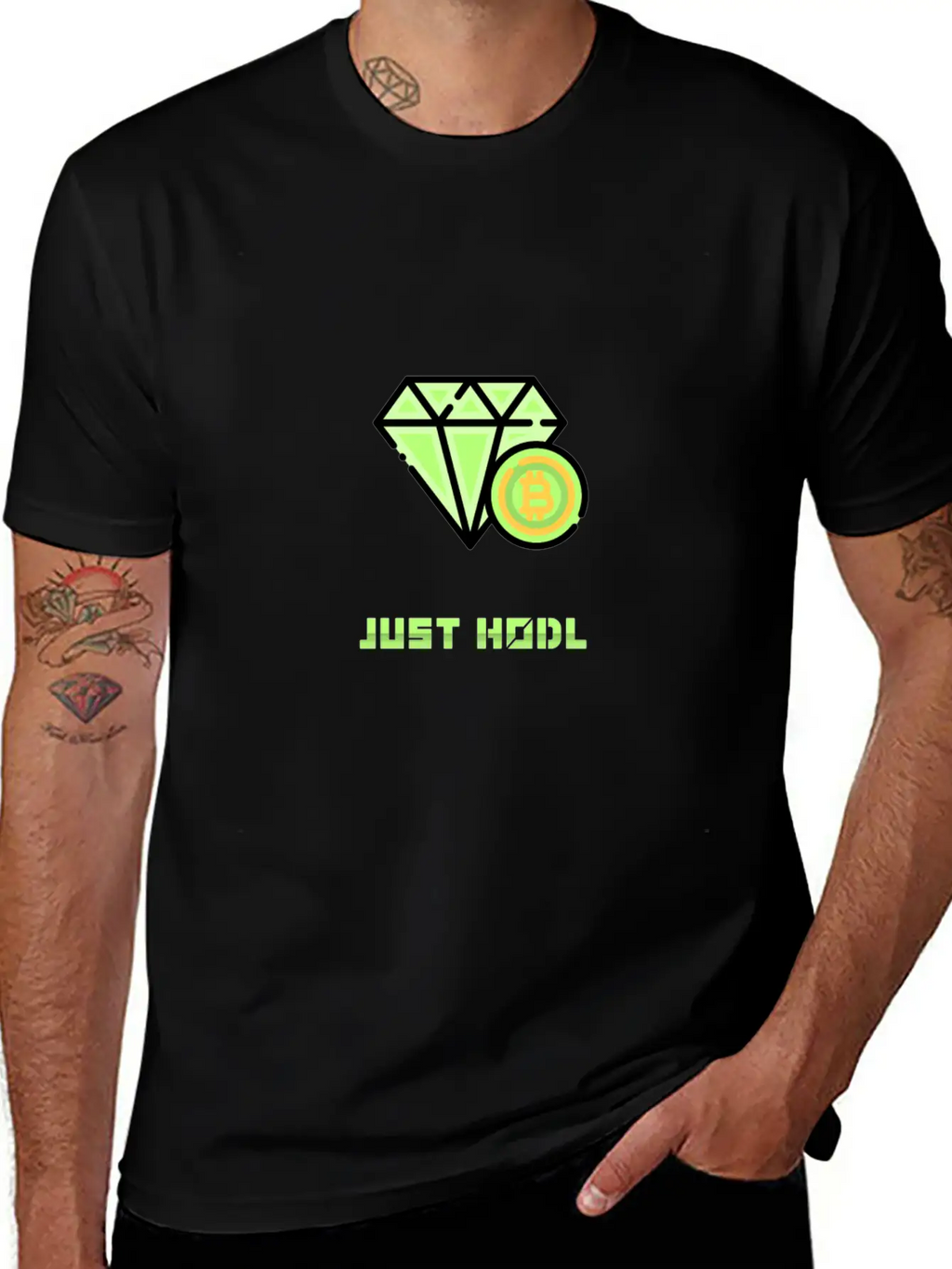 Just H.O.D.L Stylish Everyday T-Shirt – Unisex Basic Cotton Tee