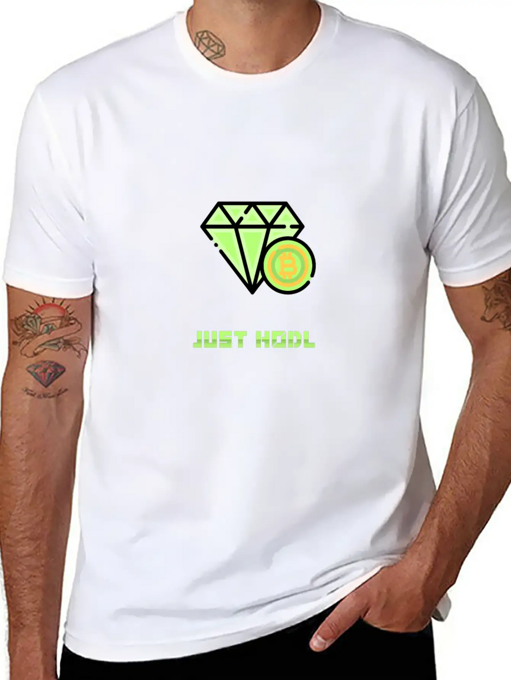 Just H.O.D.L Stylish Everyday T-Shirt – Unisex Basic Cotton Tee