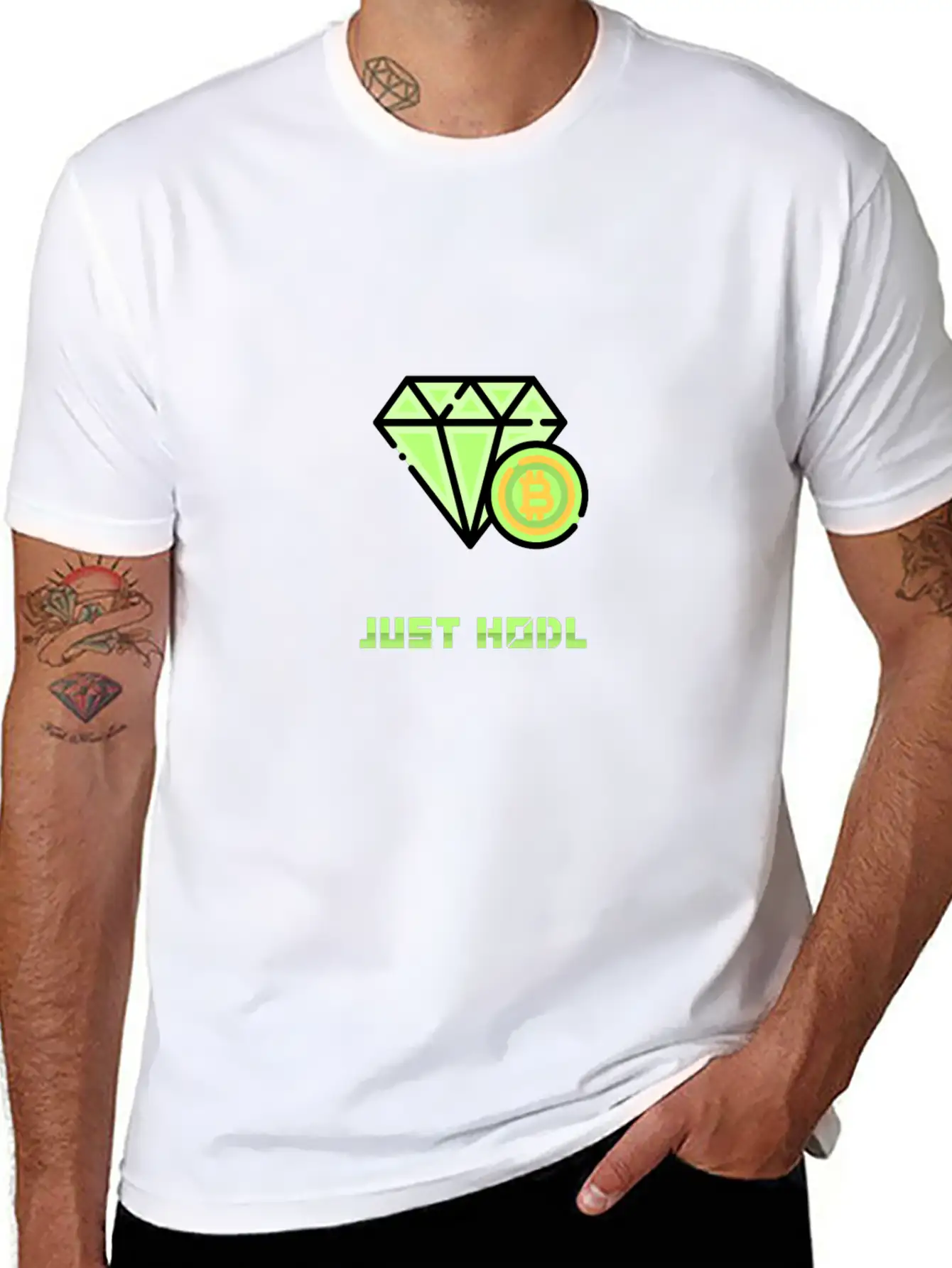 Just H.O.D.L Stylish Everyday T-Shirt – Unisex Basic Cotton Tee
