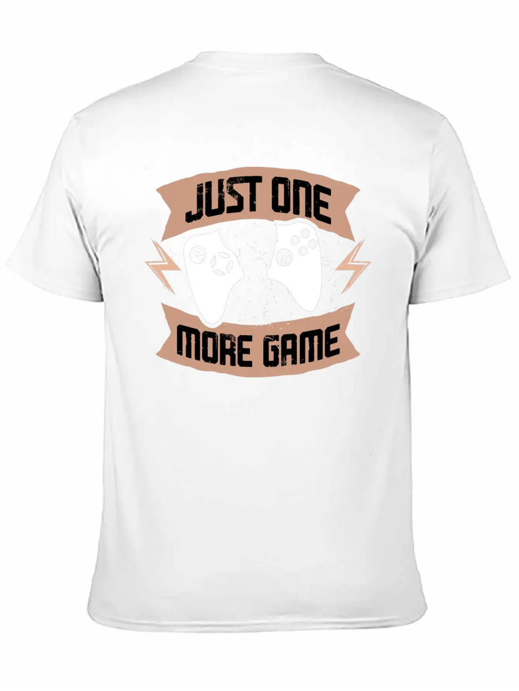 Just One More Game, Gamers, Gaming, Games Breathable Soft Cotton T-Shirt – Timeless Casual Look
