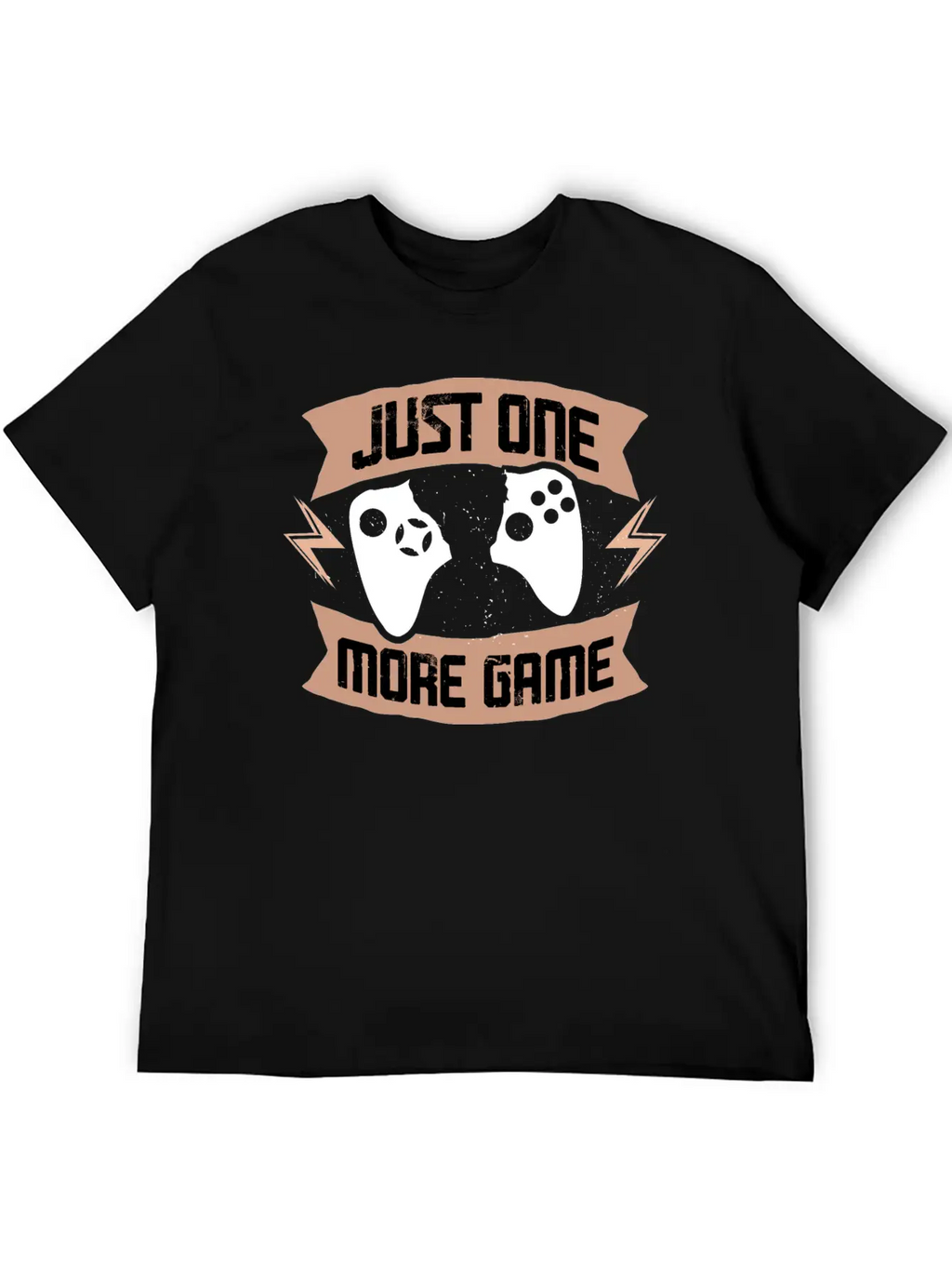 Just One More Game, Gamers, Gaming, Games Breathable Soft Cotton T-Shirt – Timeless Casual Look