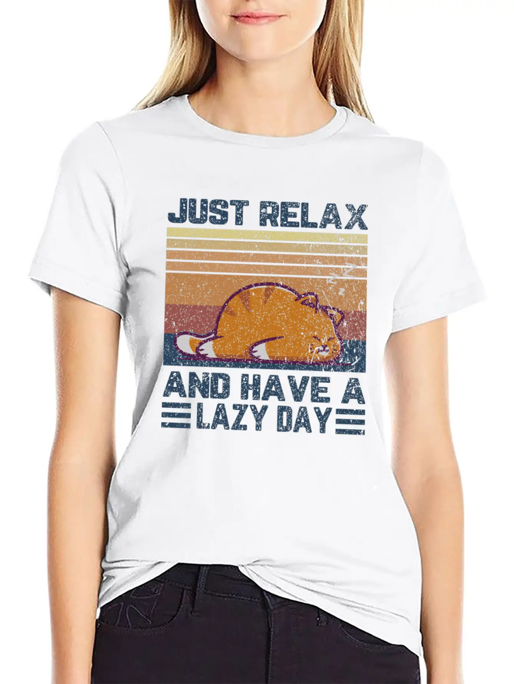 Just Relax And Have A Lazy Day Unisex Casual T-Shirt – Clean Design For Daily Comfort