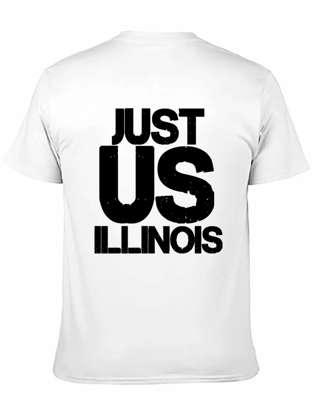 Just Us Illinois Basic Graphic T-Shirt – Daily Comfort In Soft Cotton