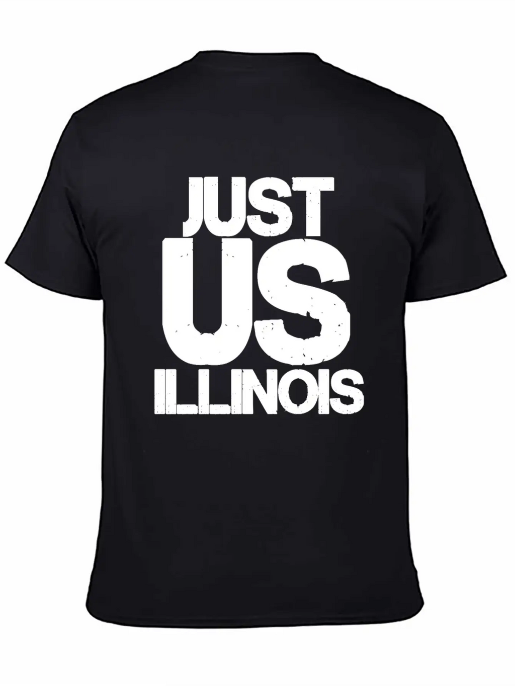 Just Us Illinois Basic Graphic T-Shirt – Daily Comfort In Soft Cotton