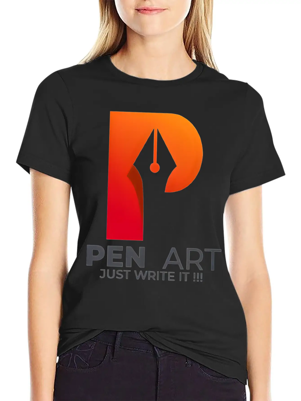 Just Write It ! Stylish Everyday T-Shirt – Unisex Basic Cotton Tee