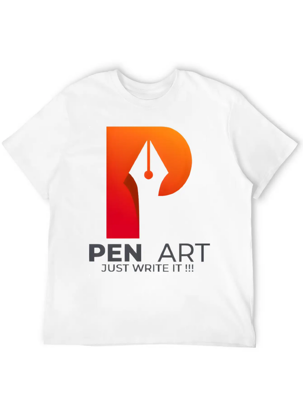 Just Write It ! Stylish Everyday T-Shirt – Unisex Basic Cotton Tee