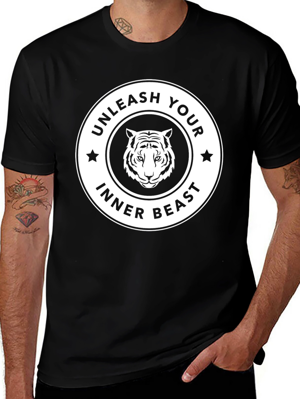 Unleash Your Inner Beast Graphic T-Shirt