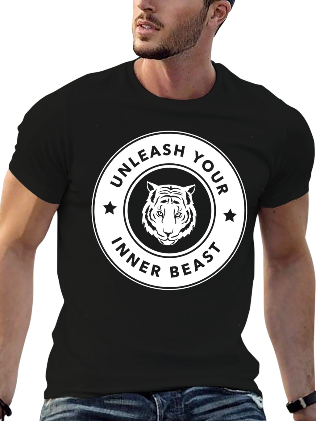 Unleash Your Inner Beast Graphic T-Shirt