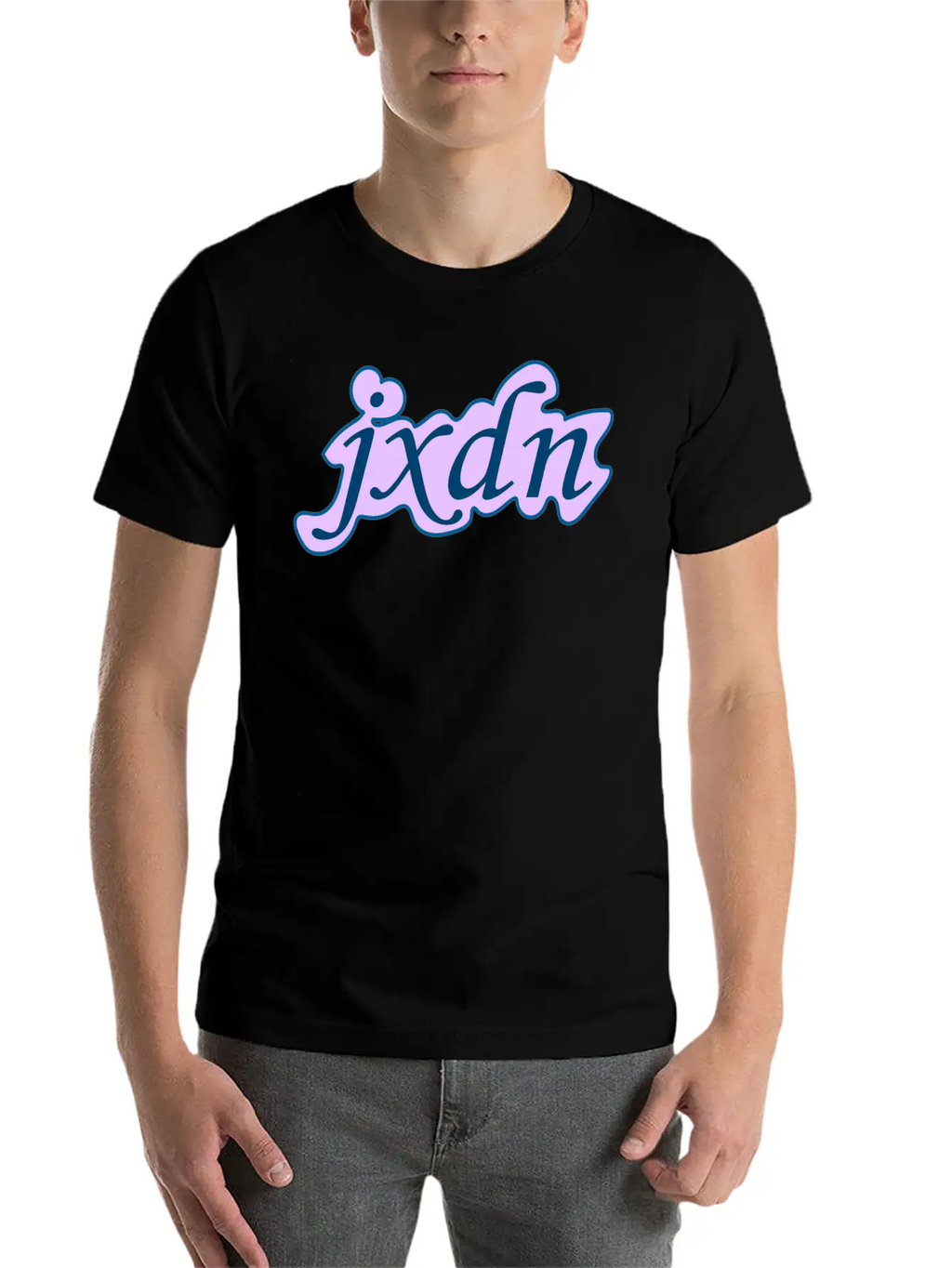JXDN Pink Style Breathable Soft Cotton T-Shirt – Timeless Casual Look