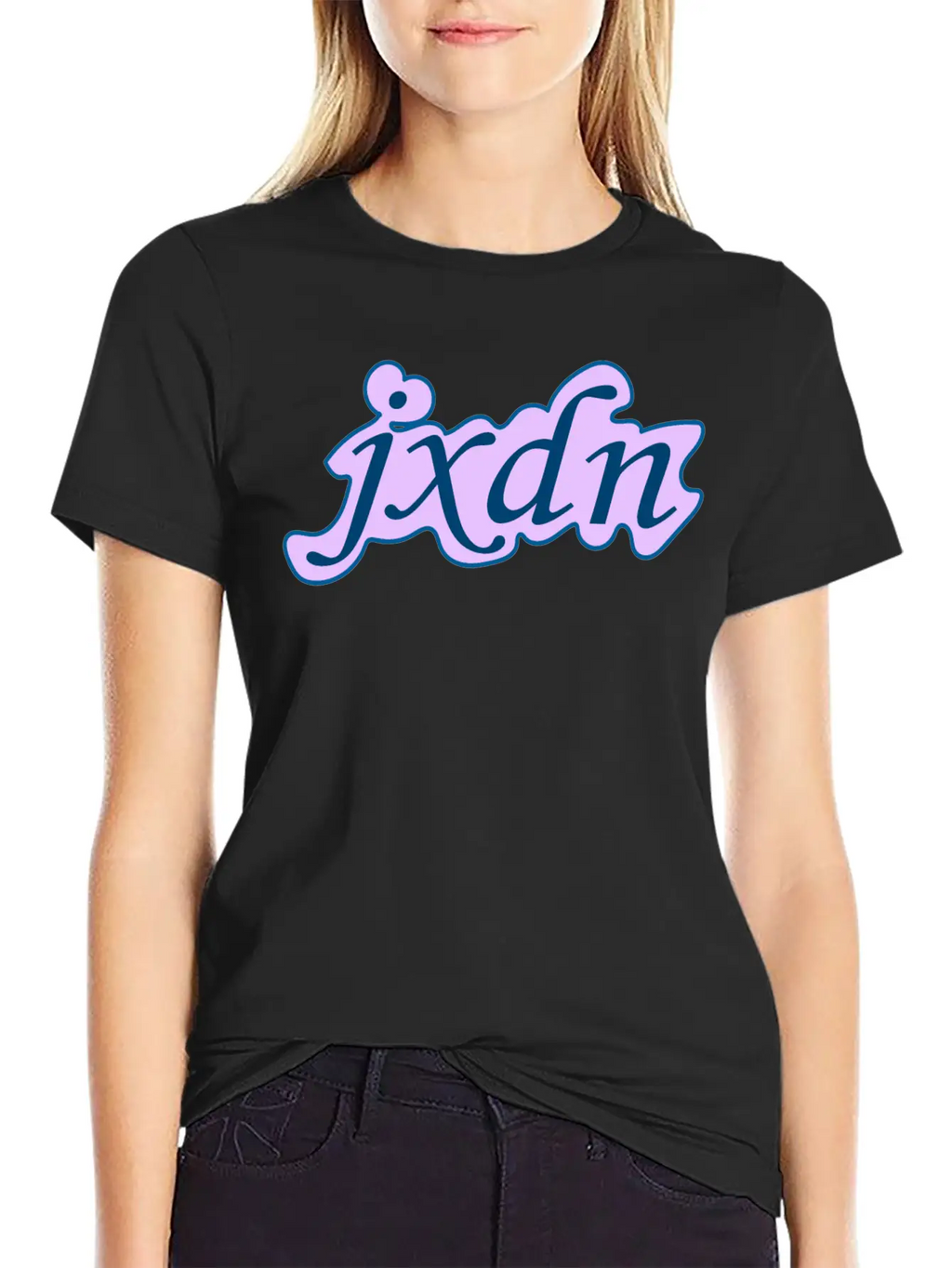 JXDN Pink Style Breathable Soft Cotton T-Shirt – Timeless Casual Look