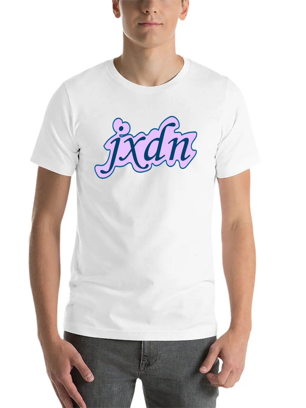 JXDN Pink Style Breathable Soft Cotton T-Shirt – Timeless Casual Look