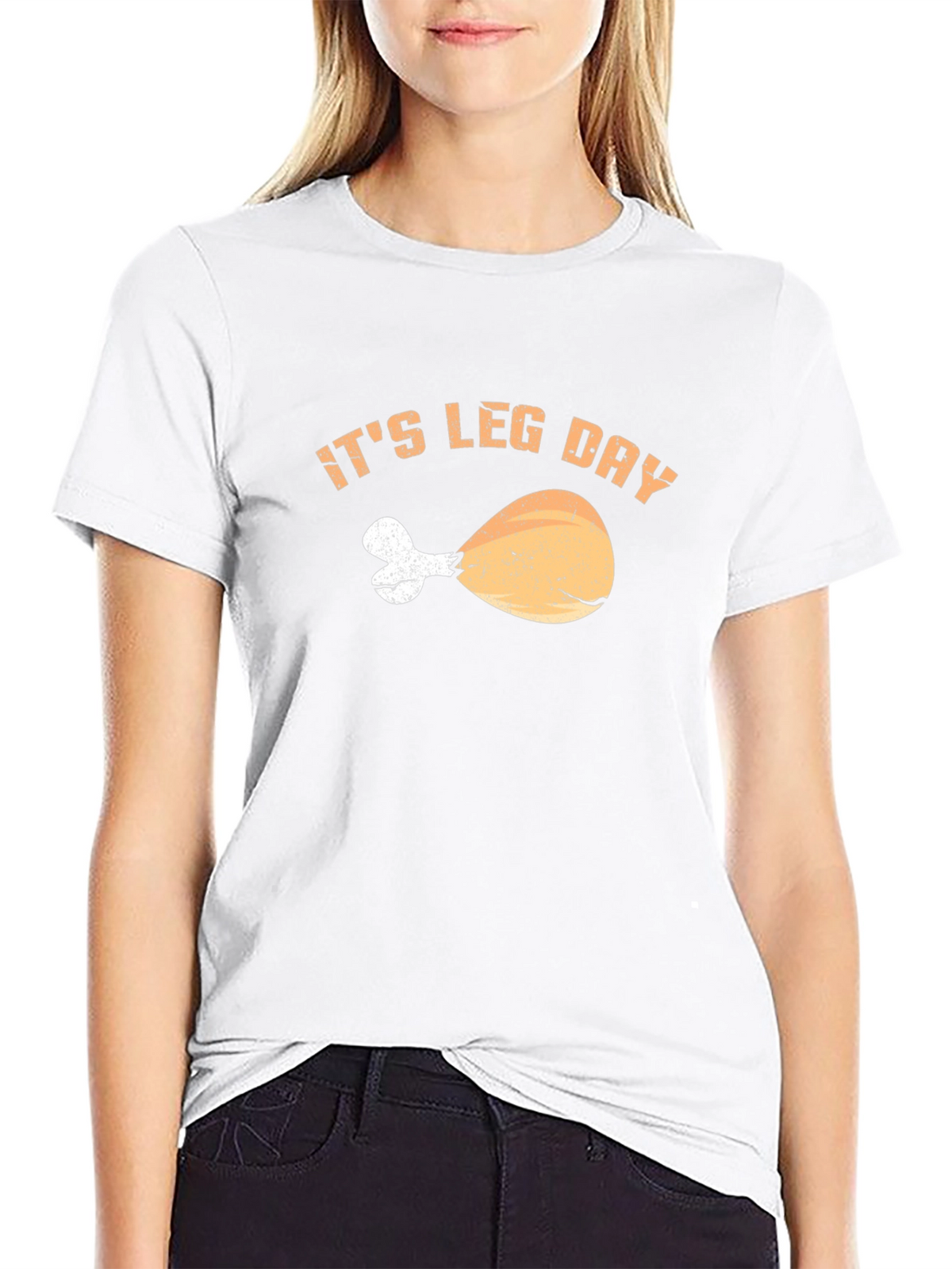 Its Leg Day Turkey Leg T-Shirt - Gym Workout Apparel