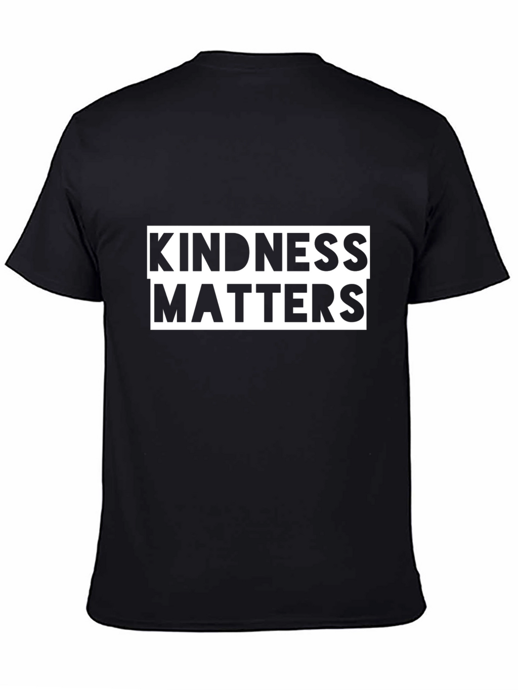 Kindness Matters Black T-Shirt - Unisex