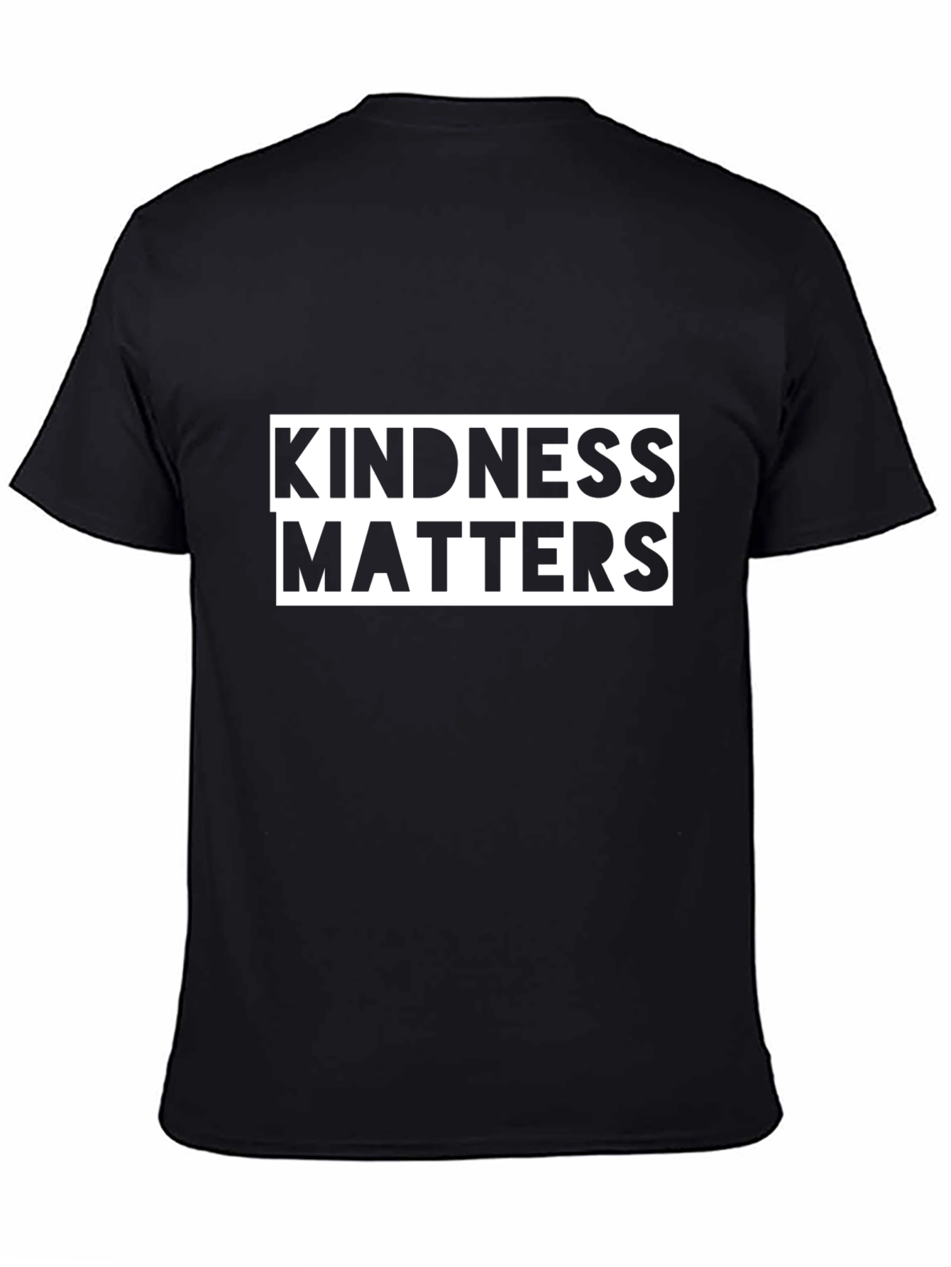 Kindness Matters Black T-Shirt - Unisex