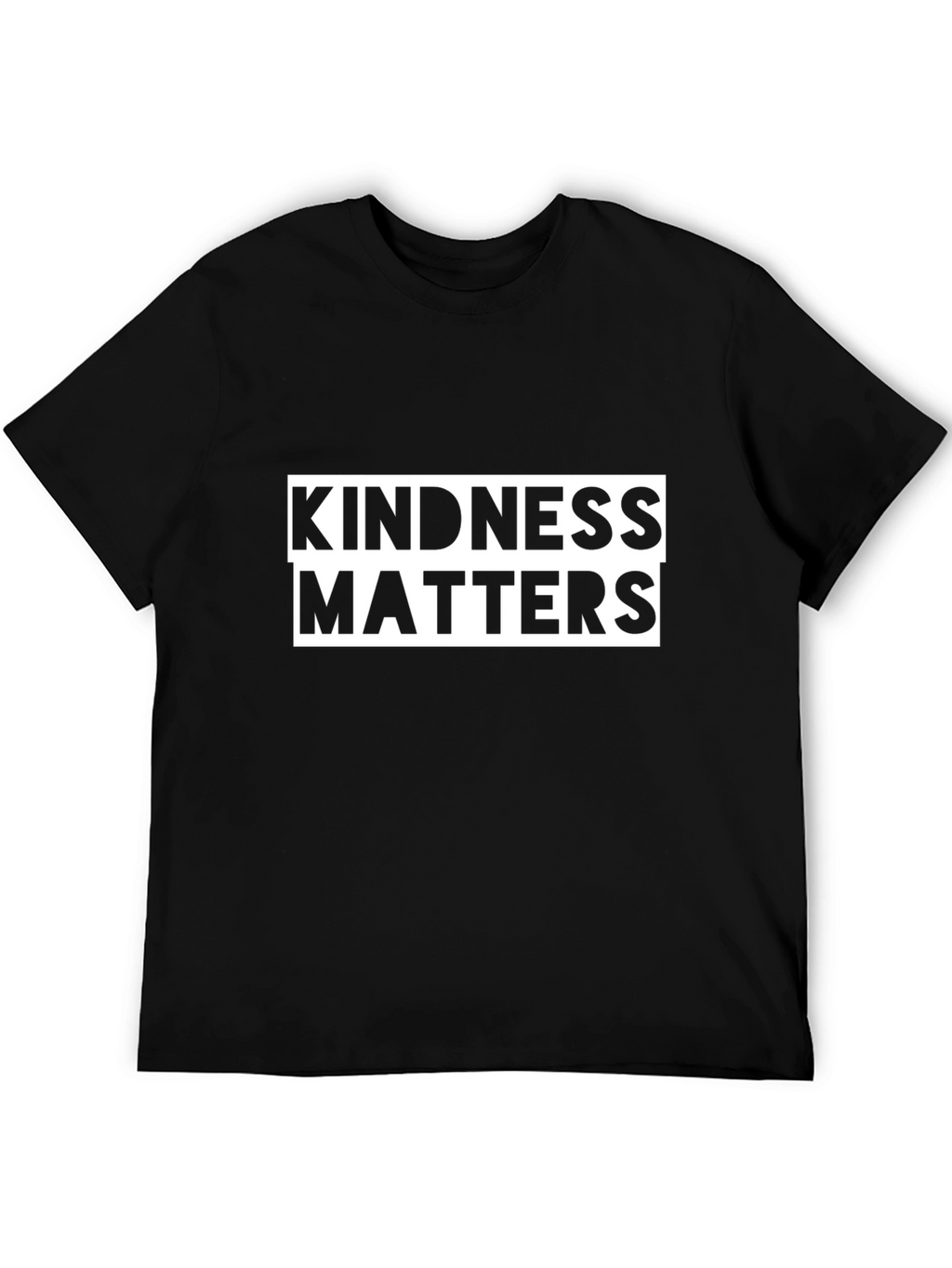 Kindness Matters Black T-Shirt - Unisex